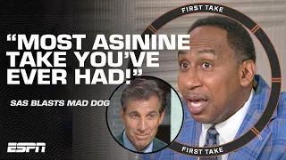 Stephen A. is UP IN ARMS over Mad Dog's take on Aaron Rodgers in NYC 🤣 | First Take