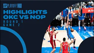 OKC Thunder vs New Orleans Pelicans | Game Highlights | Playoffs | April 24, 2024