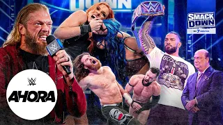 Brock Lesnar ENLOQUECE a Roman Reigns: WWE Ahora, Oct 15, 2021