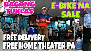 BAGSAK PRESYONG E-BIKE FREE DELIVERY AT  FREE HOME THEATER PA!
