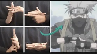 Kakashi hand sign | Naruto Shippuden | How to Hand seals sign | Ninjutsu lesson | easy  tutorial