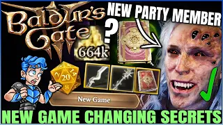 Baldur's Gate 3 - New MOST POWERFUL Secrets - 2 New Weapons, Kar'niss Companion, Gold Glitch & More!