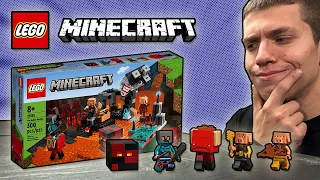 LEGO Minecraft 21185: The Best Nether Set Ever Released?