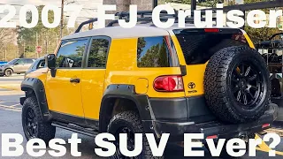 2007 Toyota FJ Cruiser review  - the BEST all-around SUV ever?