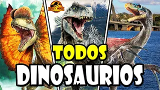 TODOS LOS DINOSAURIOS DE JURASSIC WORLD: DOMINION