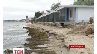 Курортна зона Миколаївщини "Коблево" може затонути у морі