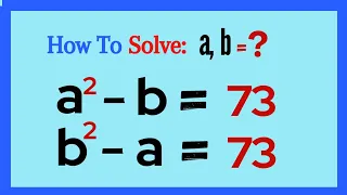 France | Math Olympiad Equation | Olympiad Mathematics |