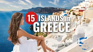 Top Best 15 Greek Islands of Greece 🇬🇷 this summer 2024