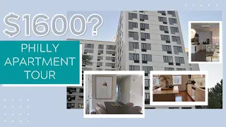 What $1600 gets you in Philadelphia | Luxury Apartment tour in Philly | Apartment hunting | Alrence