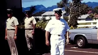 Navy Chief Petty Officer Retiring At Pearl Harbor Hawaii In the Late1960's With The Chiefs Mess