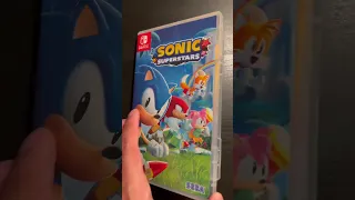 Sonic Superstars Unboxing for the Nintendo Switch w/ preorder bonus