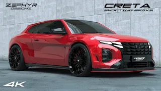 2022 Hyundai Creta Zephyr Shooting Brake Concept Modification | Zephyr Designz