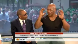 " I WAS A PROSTITUTE HUNTER (ORIGINAL) " Mike Tyson losing his mind on the today show 6/19/12