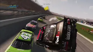 NASCAR The Game 2011 Crashes #2