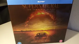 Unboxing Supernatural The Complete Series Blu Ray