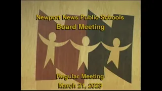 School Board Meeting and Budget Approval: March 21, 2023