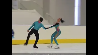 Charlene Guignard/Marco Fabbri RD Lombardia Trophy 2023 Holding Out For A Hero/Against All Odds