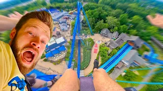 RIDING EPIC ROLLER COASTERS at Busch Gardens Williamsburg! 🤯