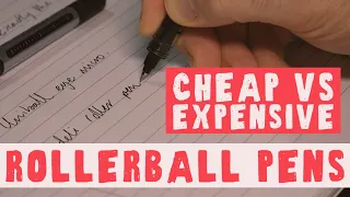 the best cheap pens for school - cheap vs expensive rollerball pens - the best ballpoint pens