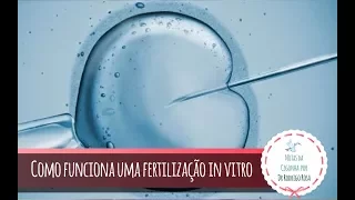 Como funciona uma fertilização in vitro