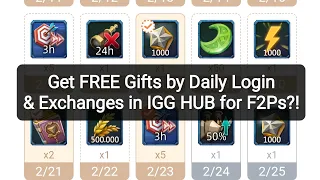 Lords Mobile - Get FREE Gifts in IGG HUB?!