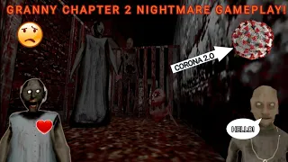 Granny chapter 2 gameplay in tamil/ nightmare gameplay/horror/on vtg!