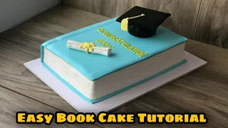 Easy Textbook Cake Ideas/Graduation Cake/Daily Cake TV