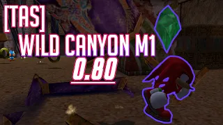 [TAS] Sonic Adventure 2: Battle - Wild Canyon M1 in 0.80