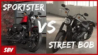 Why I Bought The Street Bob And Not A Sportster - Harley Davidson Softail Street Bob FXBB