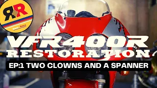 Honda VFR 400 NC30 Restoration Part 1| That first look episode.