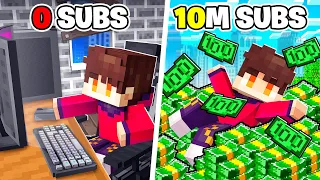 I Became a FAMOUS YOUTUBER in Minecraft!