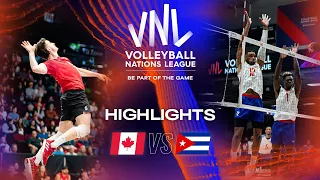 🇨🇦 CAN vs. 🇨🇺 CUB - Highlights Week 1 | Men's VNL 2023