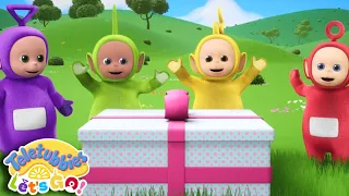 Teletubbies Find The BIGGEST PRESENT! What's Inside? | Teletubbies Let’s Go Full Episode Compilation