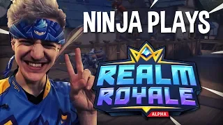 My First Game Of Realm Royale! - Ninja & TimTheTatman