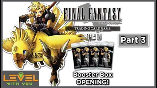 Final Fantasy TCG Opus IV Booster Box Opening - Part 3