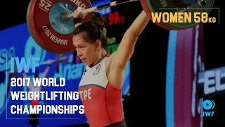 Kuo Hsing-chun | 2017 Women's 58kg IWF World Champion