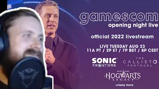 Forsen Reacts to 2022 Gamescom Opening Night LIVE