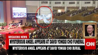 Crowd In Shock As Mysterious Angel Appears At David Yonggi Cho Funeral