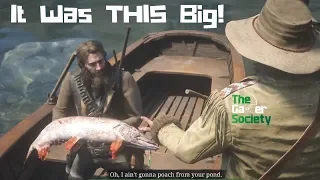 Red Dead Redemption 2: Hamish Sinclair - The Veteran (II) - Goin' Fishin' - Ach. - It Was THIS Big!