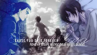 Eren & Mikasa AMV [+4x24]- "Cause You Said Forever..."
