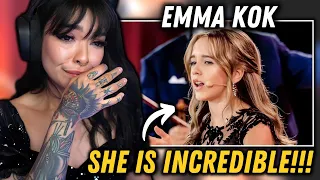 SINGER REACTS to 15 Year Old Emma Kok Sings Voilà André Rieu Maastricht 2023 | SO MANY EMOTIONS!!!