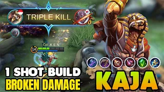 DEADLY SUPPORT !! KAJA BEST BUILD  2021 ~ BUILD KAJA MOBILE LEGENDS