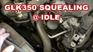 Mercedes High Pitched SQUEALING Noise GLK350 P0507 p2279