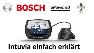 Bosch Intuvia Display einfach erklärt. Funktionen und Uhrzeit einstellen.