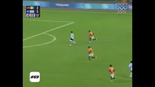 Day #69 | Messi 69th goal | Argentina vs Ivory Coast (8/7/2008)