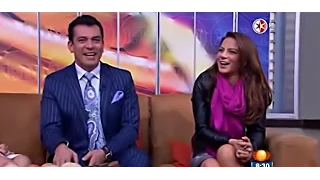 Silvia Navarro y Jorge Salinas en 1N || 03-04-2015