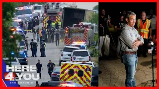 Horrific human smuggling tragedy San Antonio; Truck driver arrested