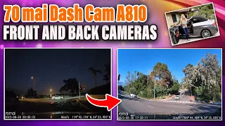 The Best Dash Cam For Your Car 2023  | 70mai A810 Dash Camera With Sony Starvis 2