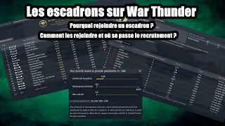 [War Thunder] Les escadrons : tout ce qu'il faut savoir (ou presque) et B3M recrute !