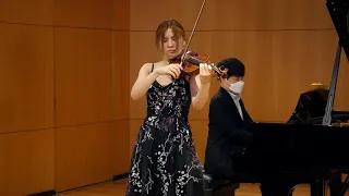 Young Artist Virtual Recital: Audrey Park, Violin and Jun Cho, Piano